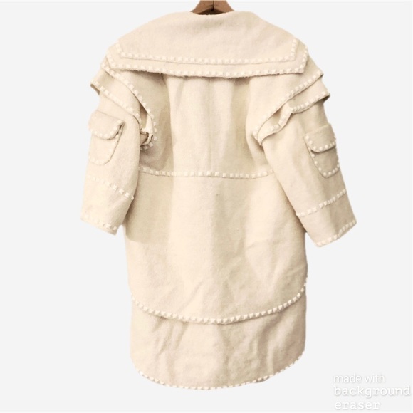 Saint Gil Tiered Utility Peacoat - Picture 2 of 3